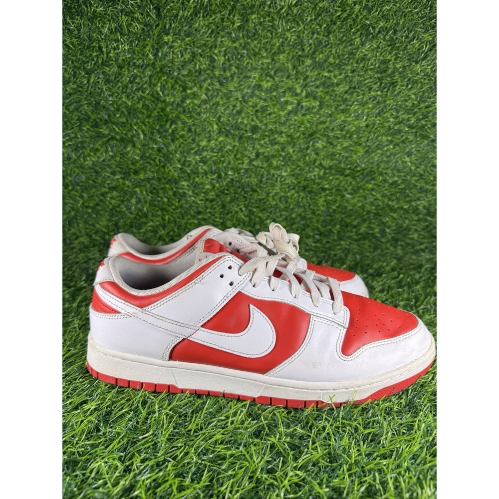 Nike Dunk Low Championship Red Mens Sneakers DD1391-600 Size 12